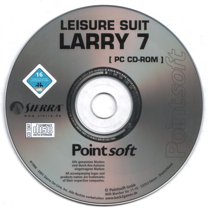 Media for Leisure Suit Larry: Love for Sail! (Windows) (Back to Games release)