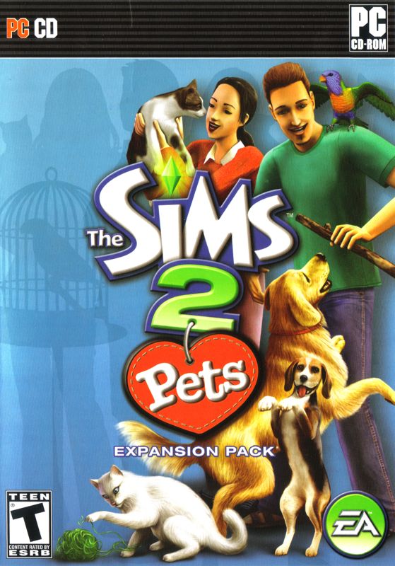 Front Cover for The Sims 2: Pets (Windows)