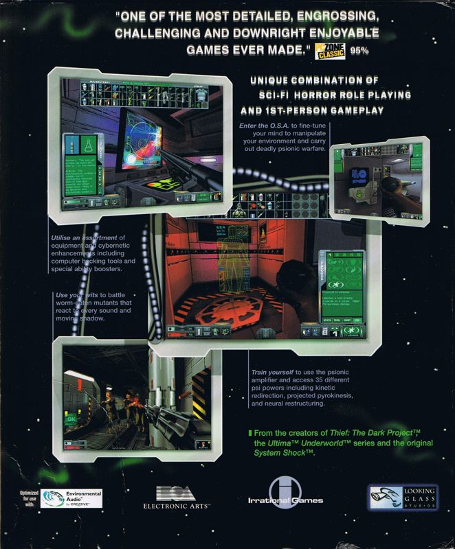 System Shock 2 cover or packaging material - MobyGames