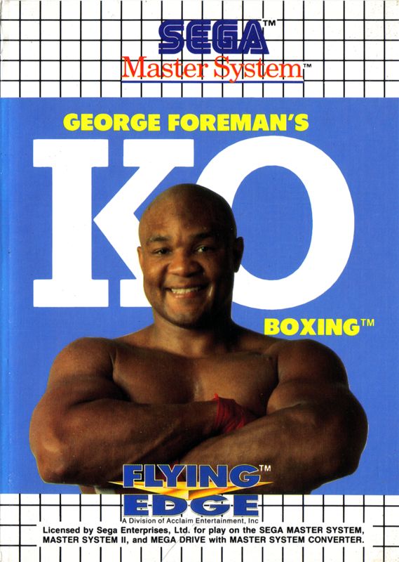 Front Cover for George Foreman's KO Boxing (SEGA Master System)