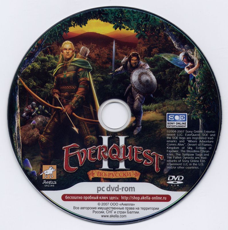 Media for Neverwinter Nights 2: Storm of Zehir (Windows) (Localized version): EverQuest 14-day trial disc