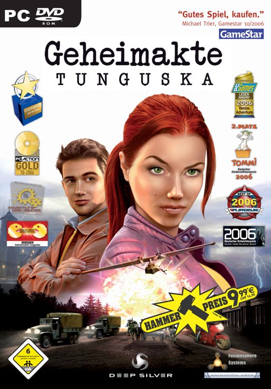 Front Cover for Secret Files: Tunguska (Windows) (Hammer Preis budget release)