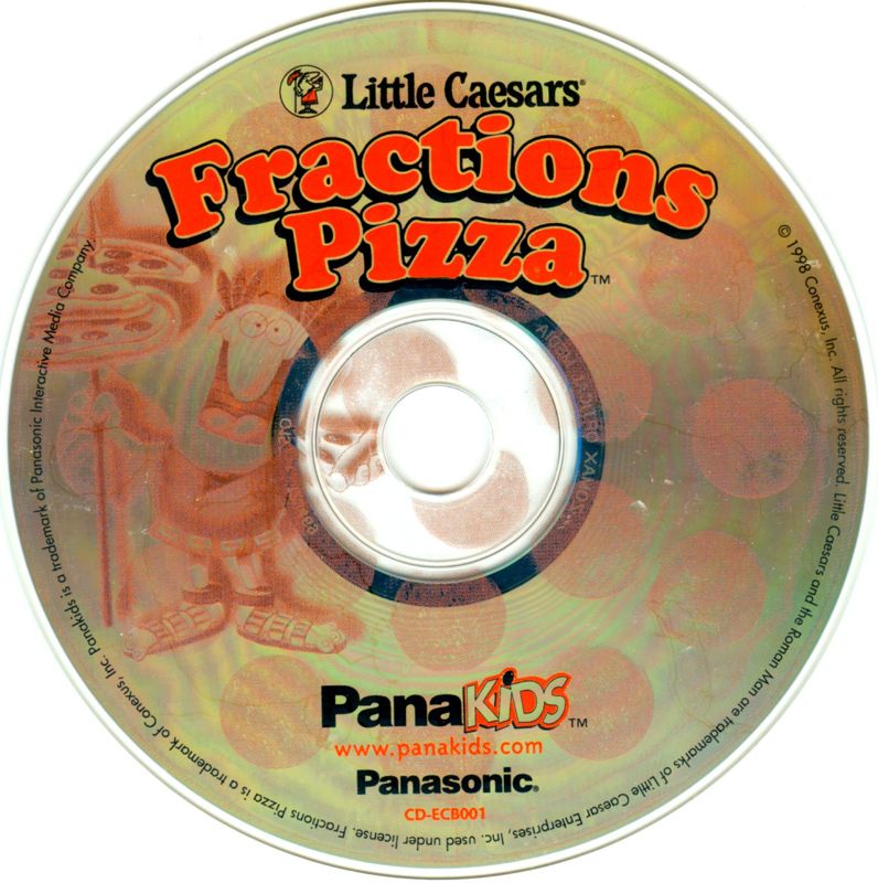 Media for Little Caesars Fractions Pizza (Macintosh and Windows)