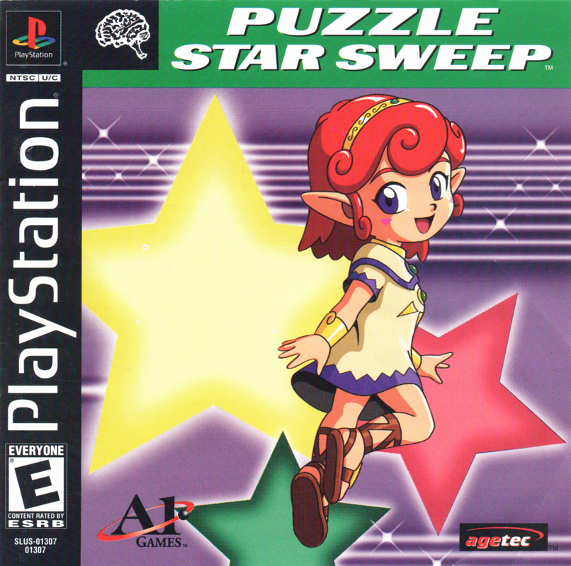 Front Cover for Puzzle Star Sweep (PlayStation)