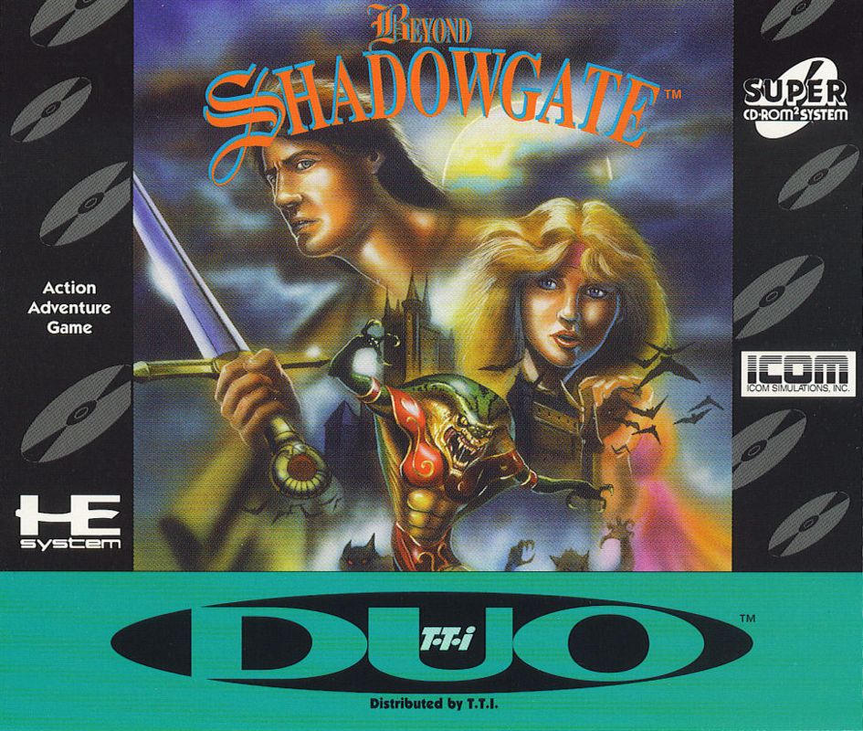 Front Cover for Beyond Shadowgate (TurboGrafx CD)
