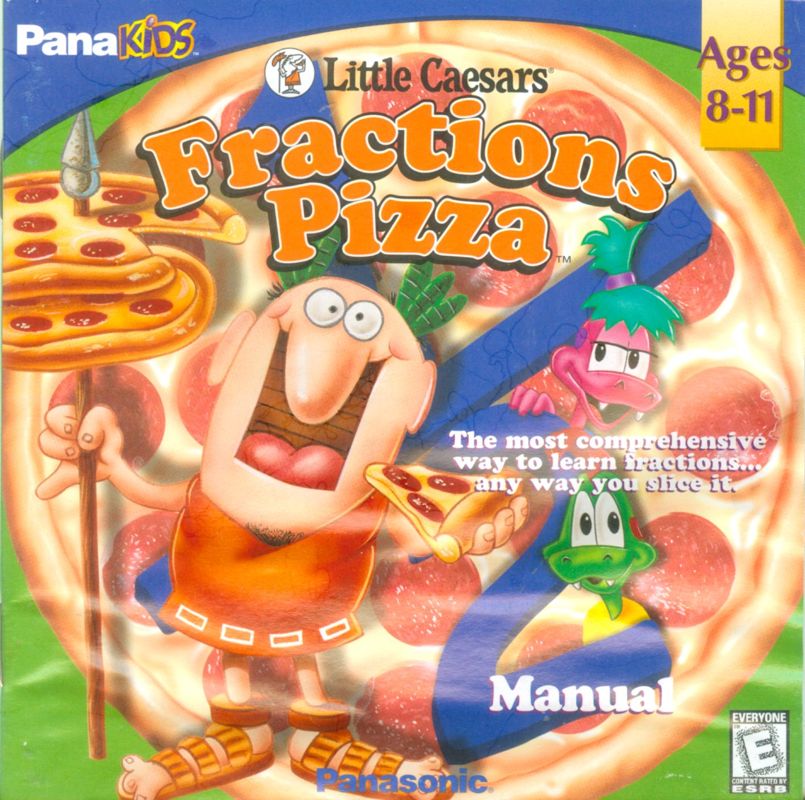 Other for Little Caesars Fractions Pizza (Macintosh and Windows): Jewel case -- front