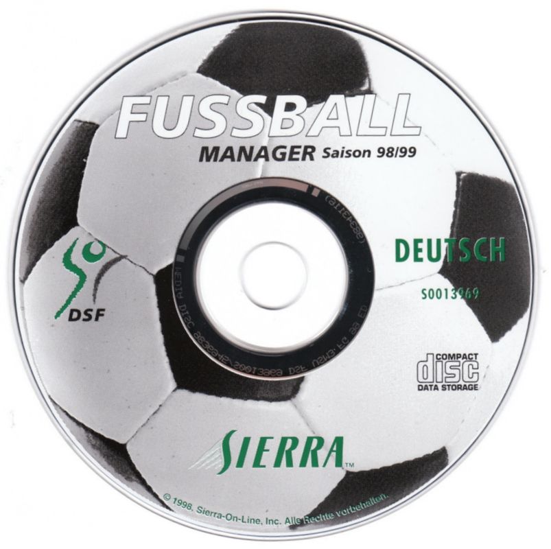 Media for Ultimate Soccer Manager 98-99 (Windows)