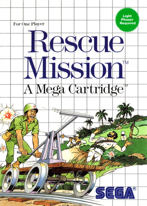Front Cover for Rescue Mission (SEGA Master System)