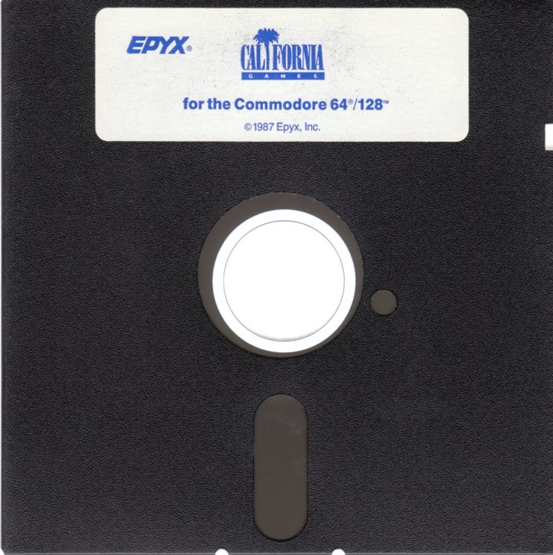 Media for California Games (Commodore 64)