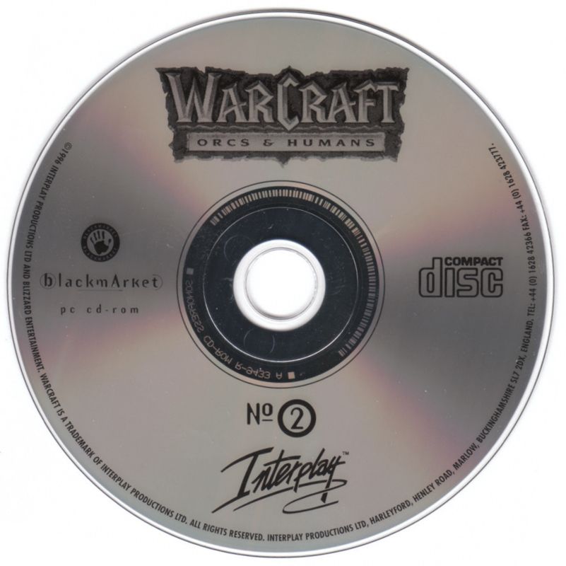 Media for WarCraft: Orcs & Humans (DOS) (BlackMarket release)