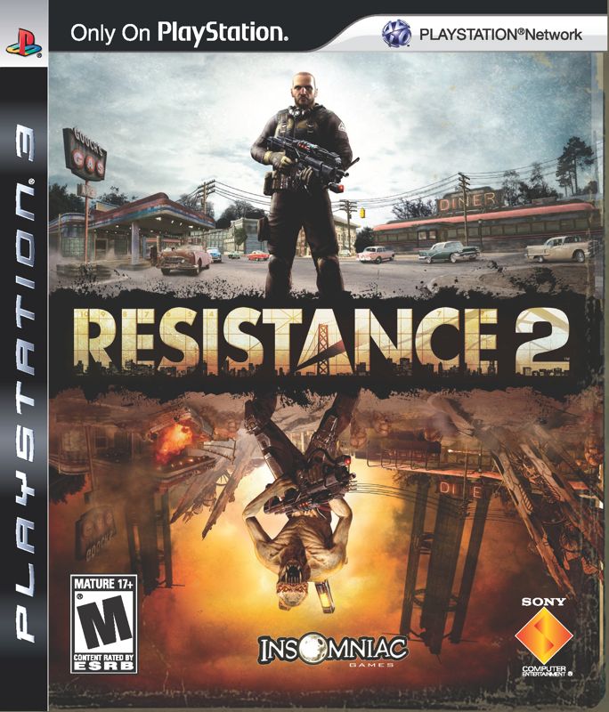 Other for Resistance 2 (Collector's Edition) (PlayStation 3) (Official electronic cover art set 2): Keep Case - Front