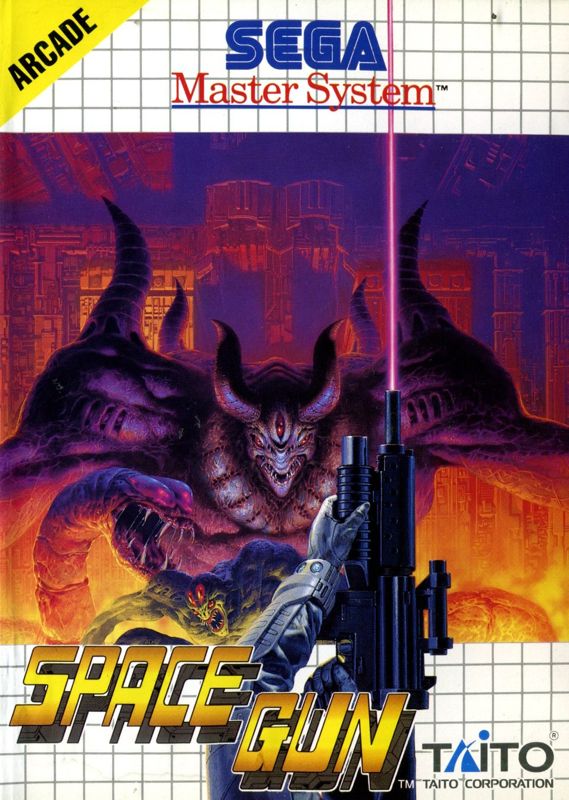 Front Cover for Space Gun (SEGA Master System)