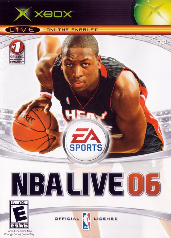 Front Cover for NBA Live 06 (Xbox)