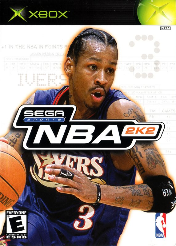 Front Cover for NBA 2K2 (Xbox)