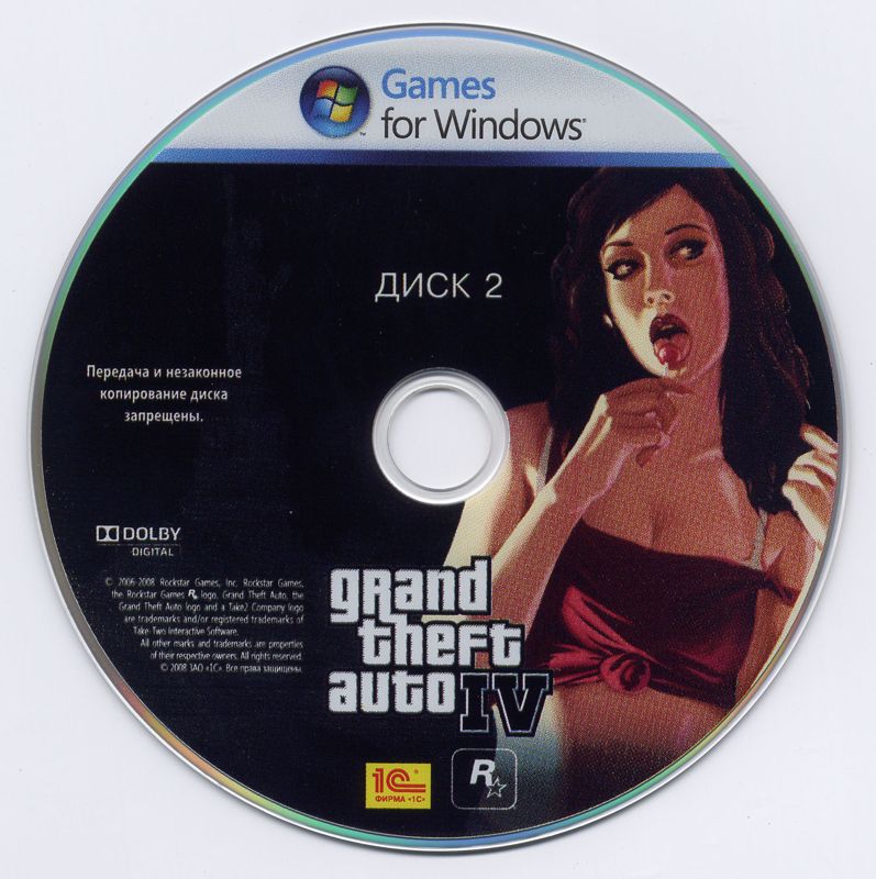 Media for Grand Theft Auto IV (Windows): Disc 2