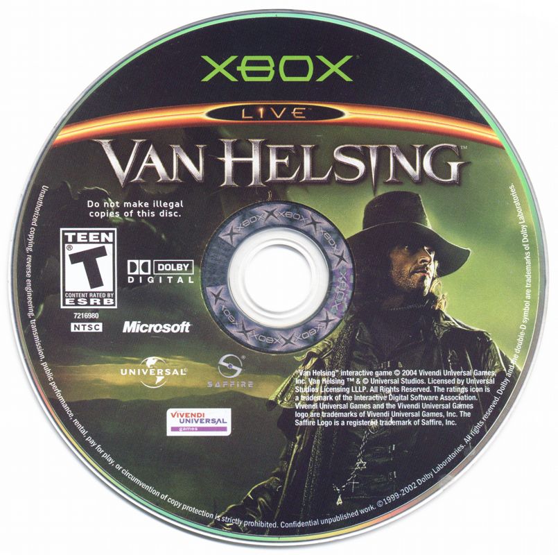 Media for Van Helsing (Xbox)