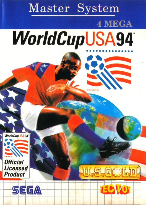 Front Cover for World Cup USA 94 (SEGA Master System)