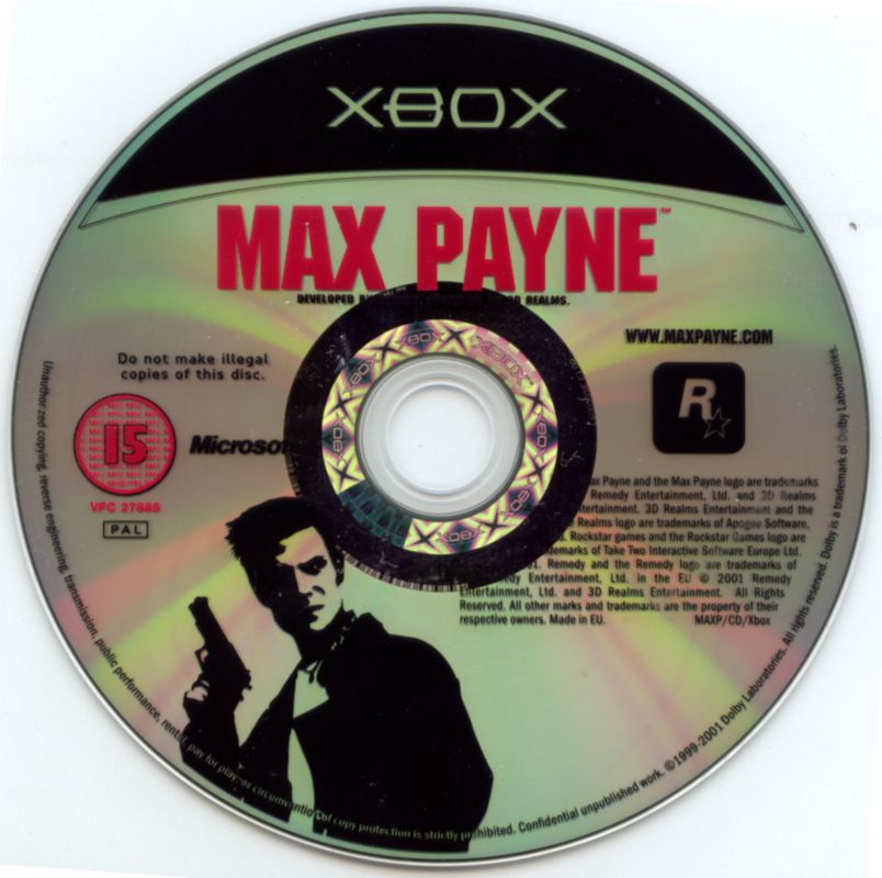 Media for Max Payne (Xbox)