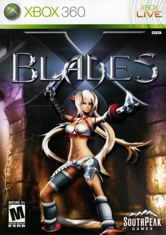 Front Cover for X-Blades (Xbox 360)