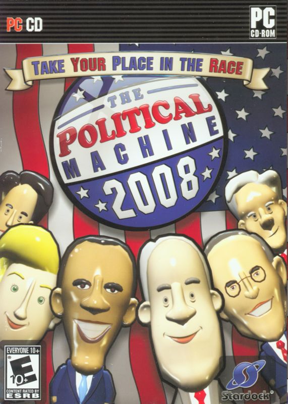 Front Cover for The Political Machine 2008 (Windows)