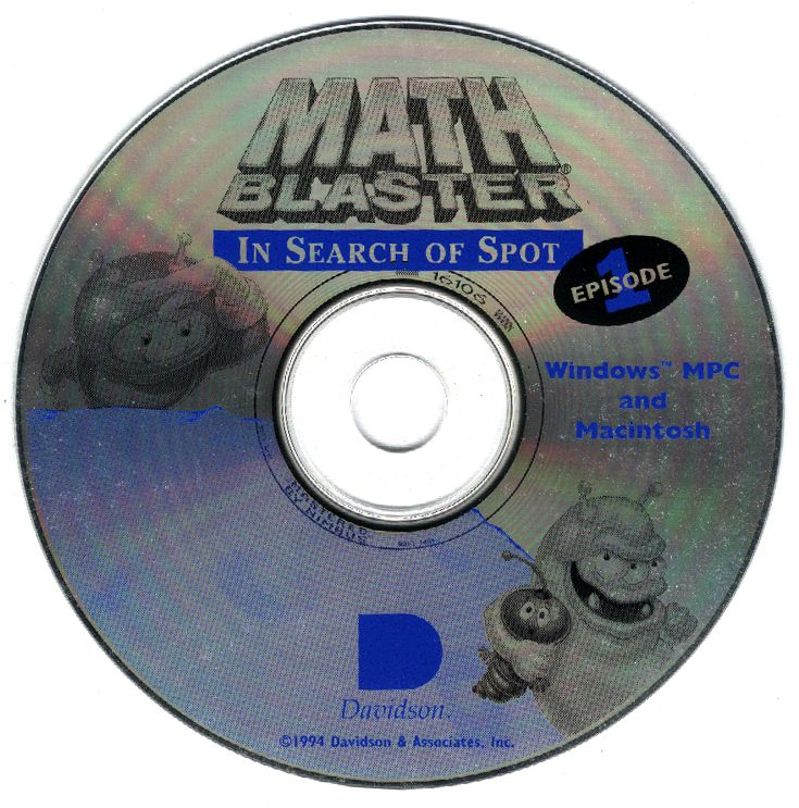 Media for Math Blaster: Episode One - In Search of Spot (Windows)