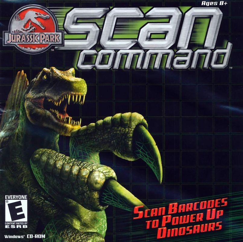 Other for Scan Command: Jurassic Park (Windows): Sleeve Case - Front