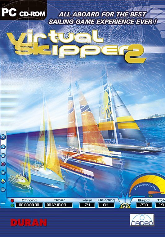 Front Cover for Virtual Skipper 2 (Windows) (Promotional cover art released January 2003)
