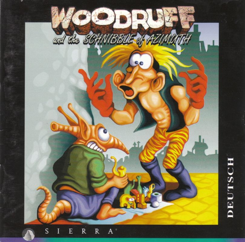 Other for The Bizarre Adventures of Woodruff and the Schnibble (Windows 3.x): Jewel Case - Front