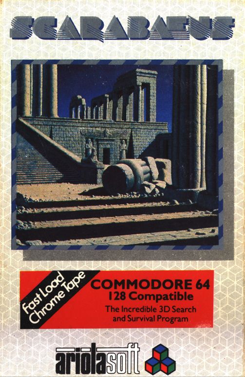Front Cover for Invaders of the Lost Tomb (Commodore 64)
