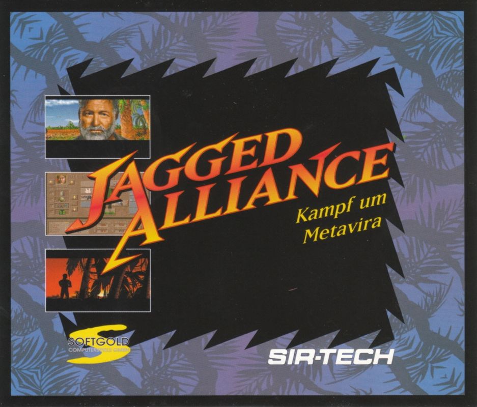 Other for Jagged Alliance (DOS) (First release): Jewel Case - Back