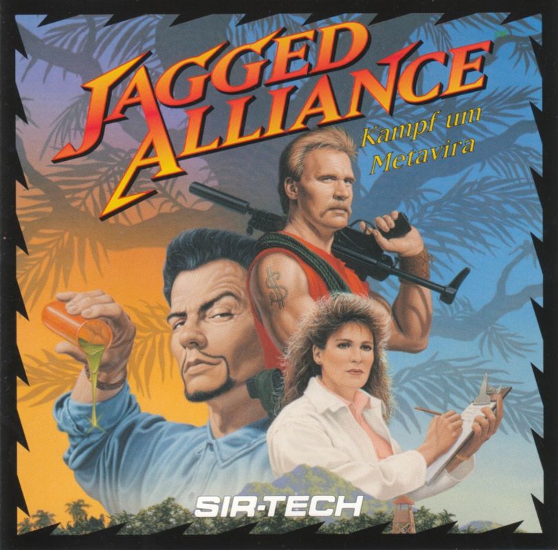 Other for Jagged Alliance (DOS) (First release): Jewel Case - Front