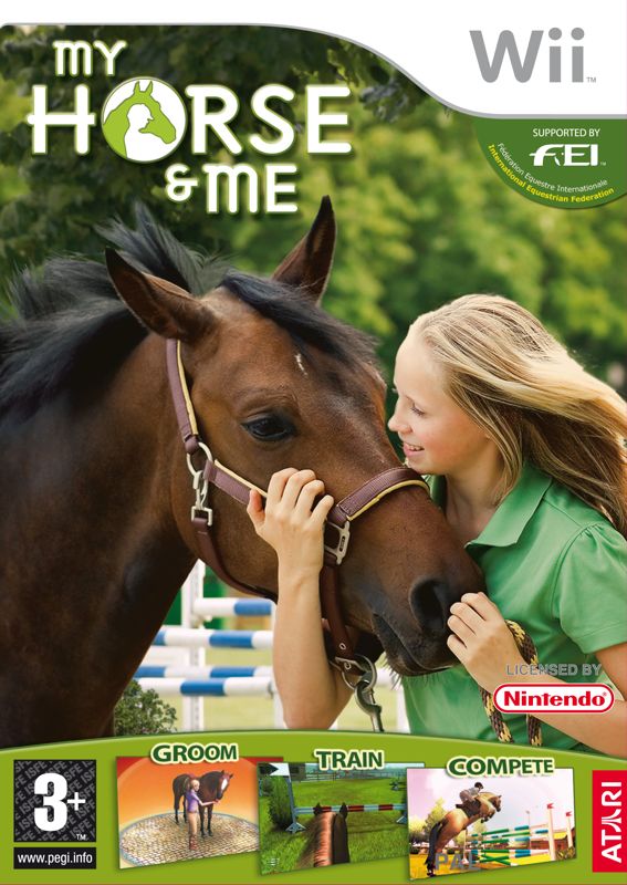 Front Cover for My Horse & Me (Wii) (Promotional cover art released September 2007)