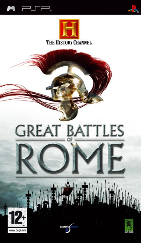 Front Cover for The History Channel: Great Battles of Rome (PSP)