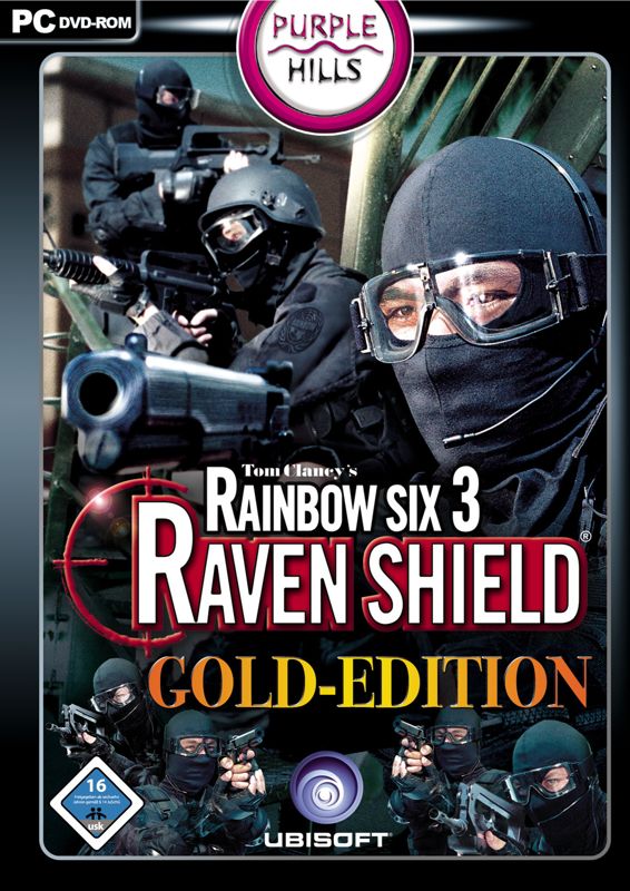Front Cover for Tom Clancy's Rainbow Six 3: Gold Edition (Windows) (Purple Hills release)