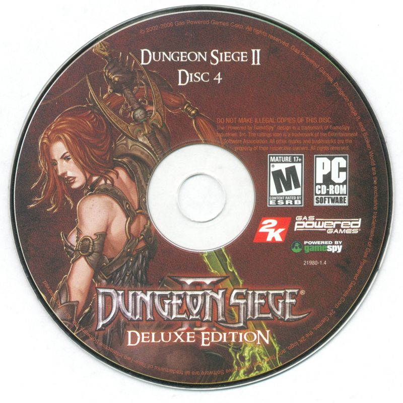 Media for Dungeon Siege II: Deluxe Edition (Windows): Disc 4