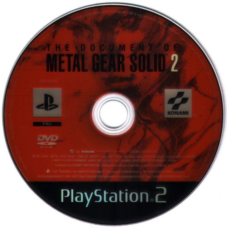 Media for Metal Gear Solid 2: Substance (PlayStation 2): The Document of Metal Gear Solid 2