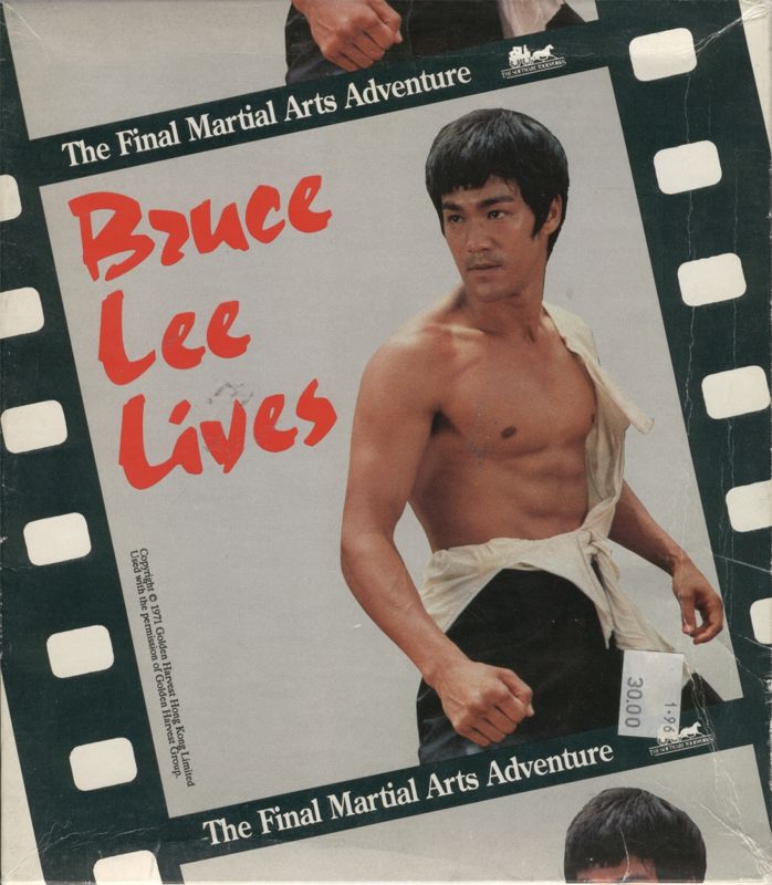 Front Cover for Bruce Lee Lives (DOS)