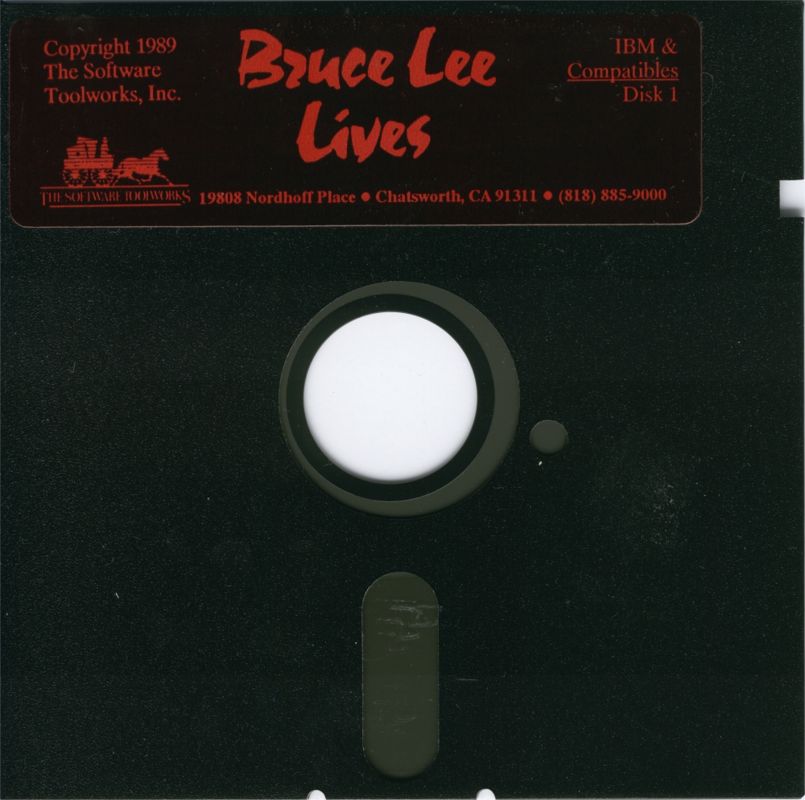 Media for Bruce Lee Lives (DOS): 5.25" Disk 1/3