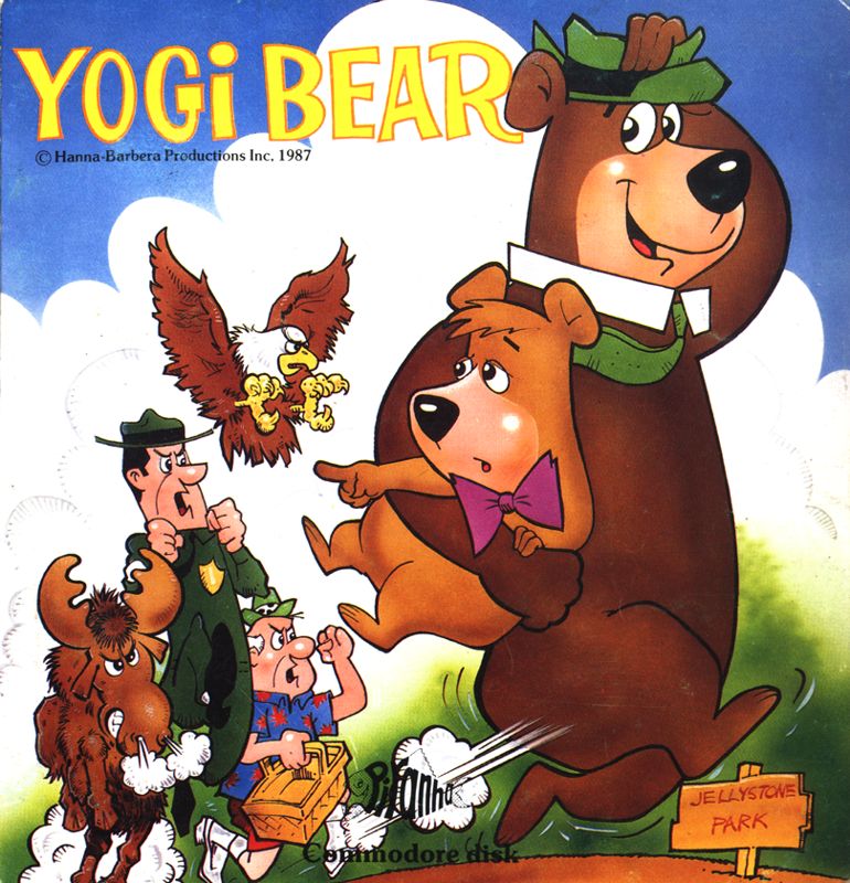Front Cover for Yogi Bear (Commodore 64)