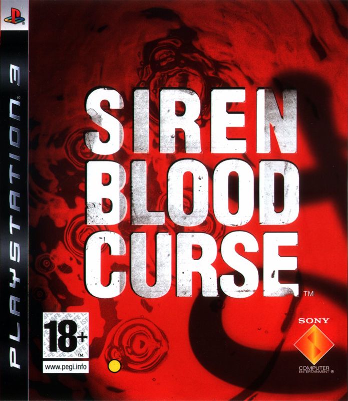 Front Cover for Siren: Blood Curse (PlayStation 3)