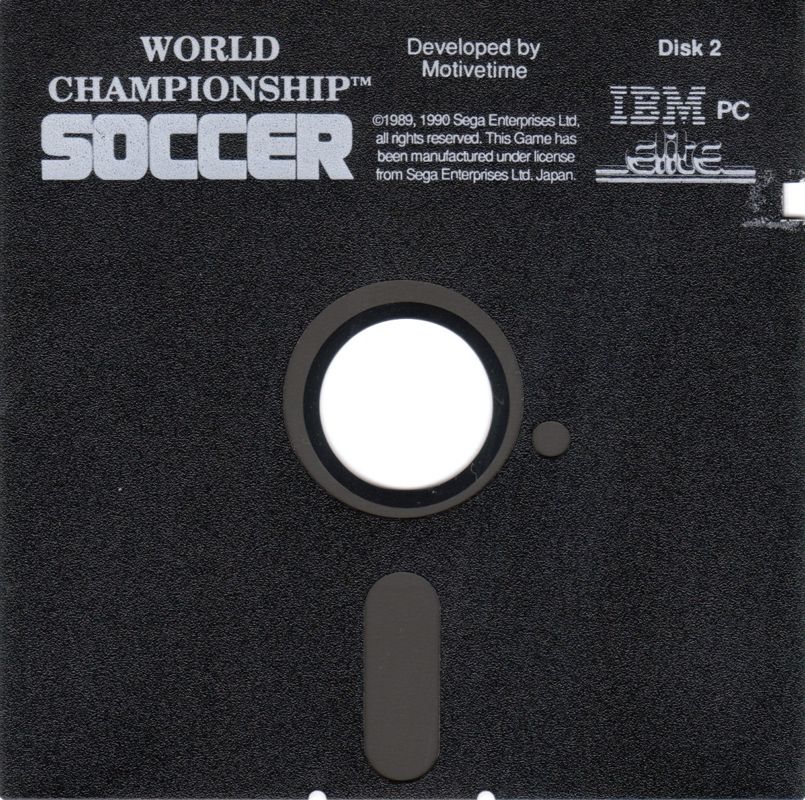Media for World Championship Soccer (DOS): Disk 2/2