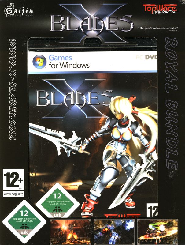Back Cover for X-Blades (Royal Bundle) (Windows)