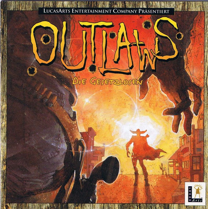 Other for Outlaws (Windows) (1st German release (game in English, manual in German)): Jewel Case - Front