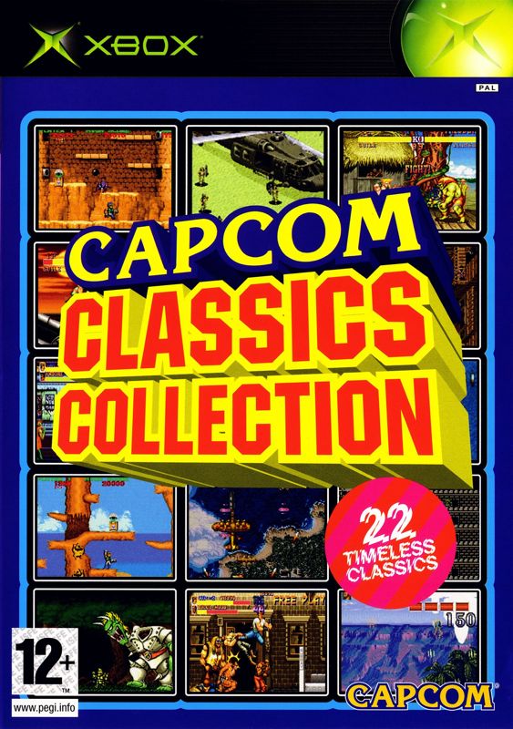 Capcom Classics Collection cover or packaging material - MobyGames