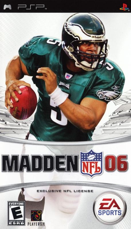Front Cover for Madden NFL 06 (PSP)