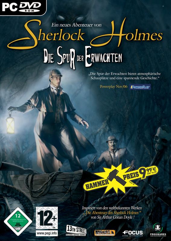 Front Cover for Sherlock Holmes: The Awakened (Windows) (Hammer Preis budget release)