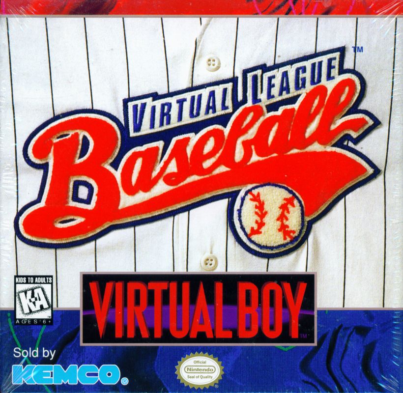 Front Cover for Virtual League Baseball (Virtual Boy)