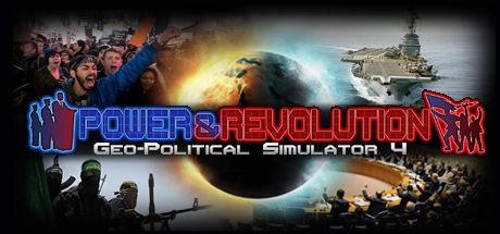 Front Cover for Power & Revolution: Geo-Political Simulator 4 (Macintosh and Windows) (Steam release)