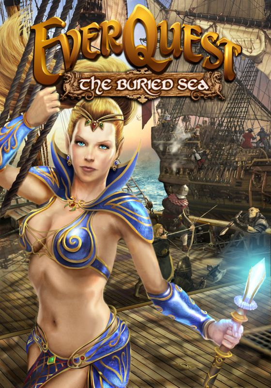 Front Cover for EverQuest: The Buried Sea (Windows) (Promotional cover art released March 2007)