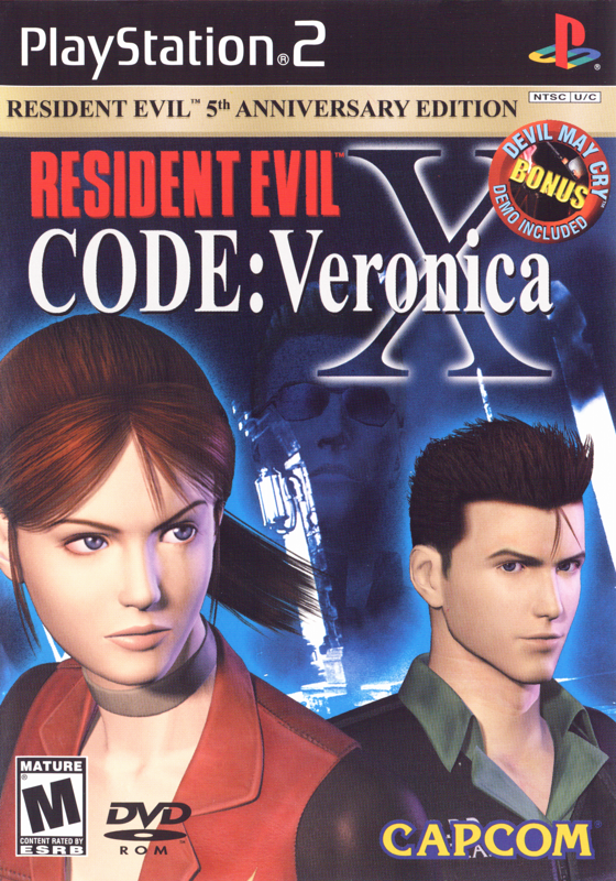 Resident Evil: Code: Veronica X cover or packaging material - MobyGames